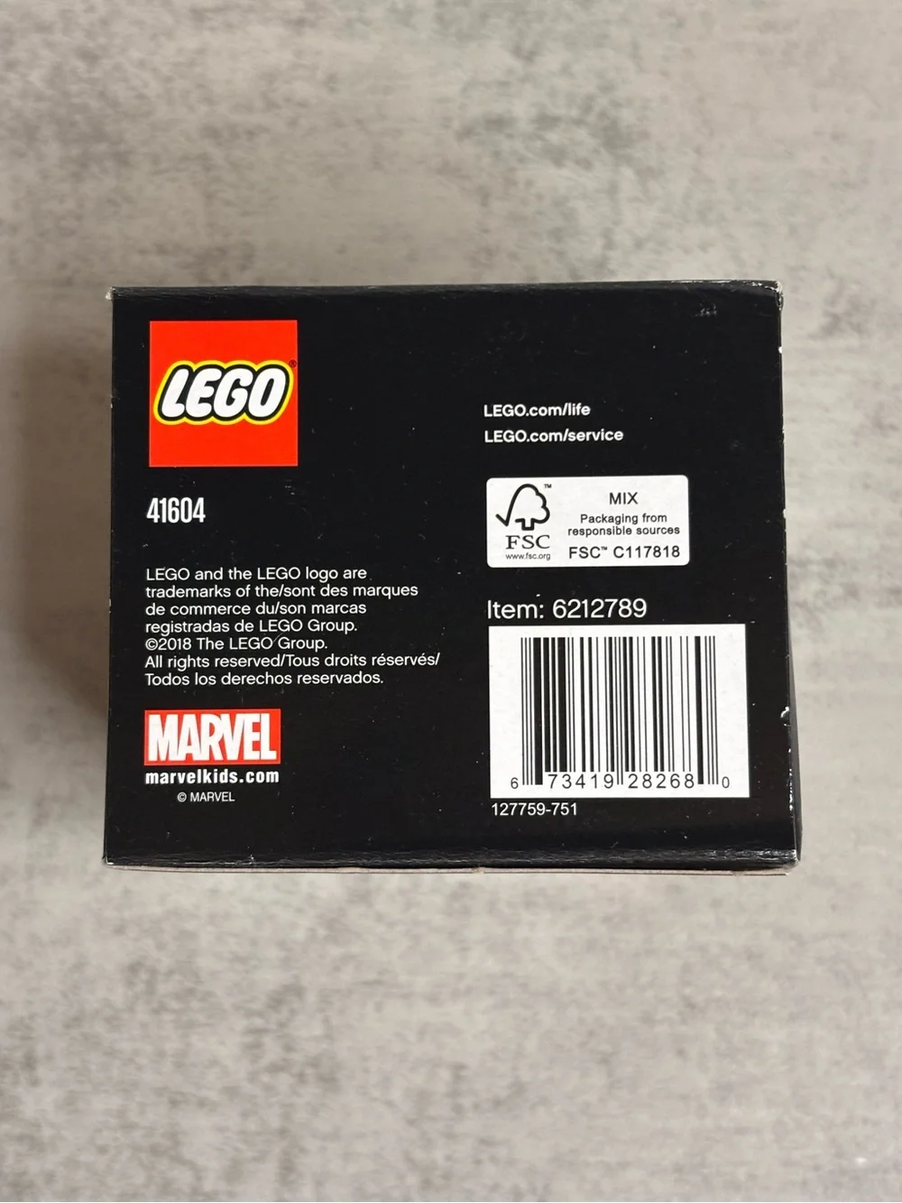 Lego Marvel BrickHeadz Iron Man MK50 Set (#41604)